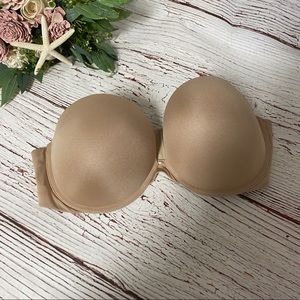 Felina Nude Strapless Bra 38C